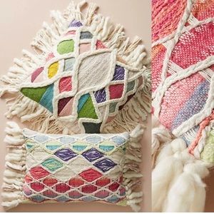 Lot 3 Anthropologie Wool Pillow Shams Tammy Kanat